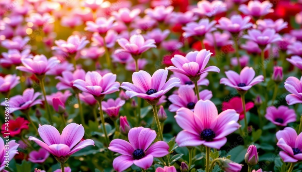 utilize generative ai technology to produce a vivid and dynamic visual representation of an imaginative flower field filled with radiant hues and intricate patterns. utilize generative ai technology to produce a vivid and dynamic visual representation of an imaginative flower field filled with radiant hues and intricate patterns.