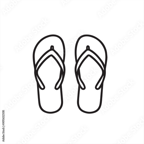 pair of flip flops