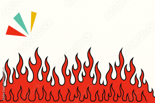 fire flames background