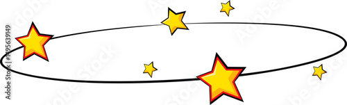 Dizzy Star Comic Effect