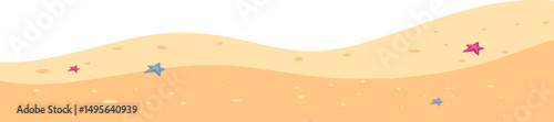 Sand Beach Footer