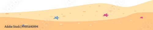 Sand Beach Footer