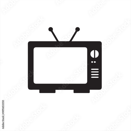 tv icon vector illustration