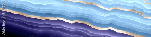 Abstract Oceanic Texture: A mesmerizing composition of fluid layers that emulate the serenity and mystery of the ocean's depths. The image evokes tranquility with cool hues and textured surfaces. 