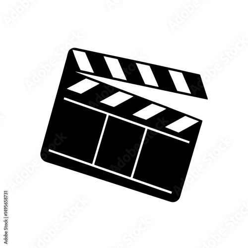 film clapperboard   movie making or filmmaking ico 
