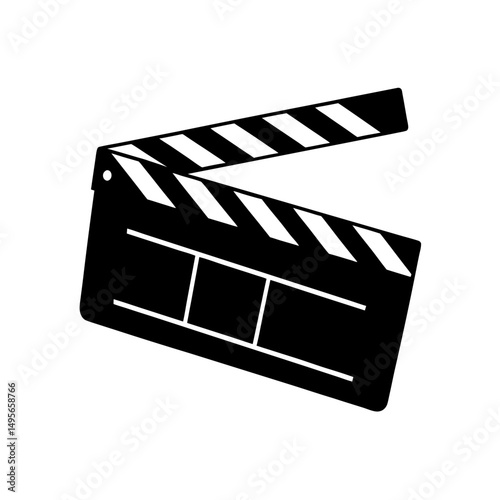 film clapperboard   movie making or filmmaking ico.svg