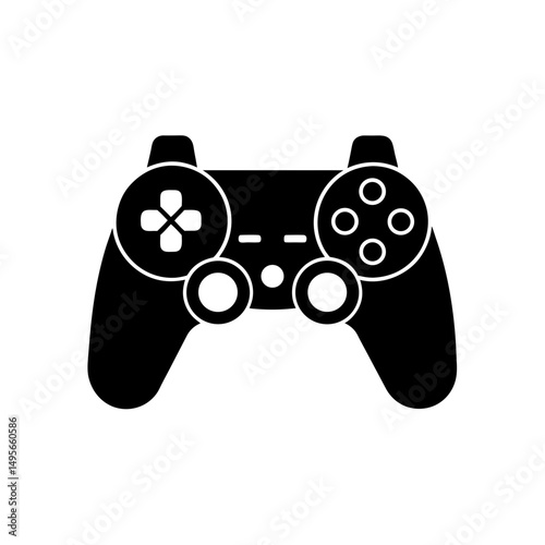game controller with buttons   console gaming icon.svg