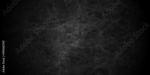 Vector blackboard and chalkboard dark black grunge wall texture limestone subtle veins. empty rock aged closeup rustic urban studio retro concrete rough vintage backdrop background.	