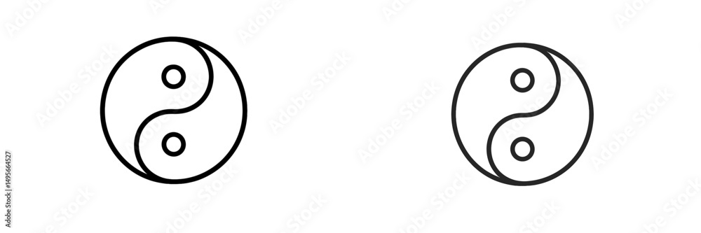 Yin yang symbols representing balance and harmony in philosophy and culture Yin yang symbols representing balance and harmony in philosophy and culture