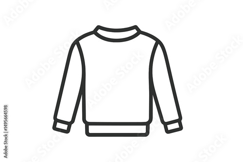 Stylish white long sleeve top design displayed on a simple background for casual wear or fashion inspiration