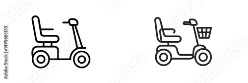 Electric scooters designed for convenience and mobility in urban environments for easy travel