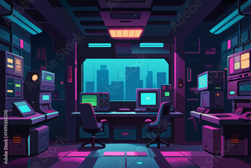interior of a modern train