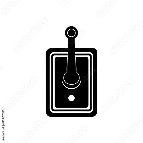 single vintage light switch   toggle or control ic