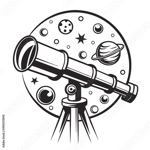 Telescope Space Planets Stars Observation