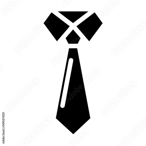 Tie line icon style