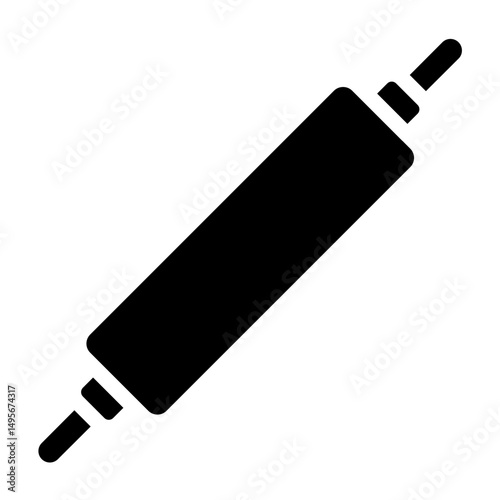 Rolling Pin line icon style