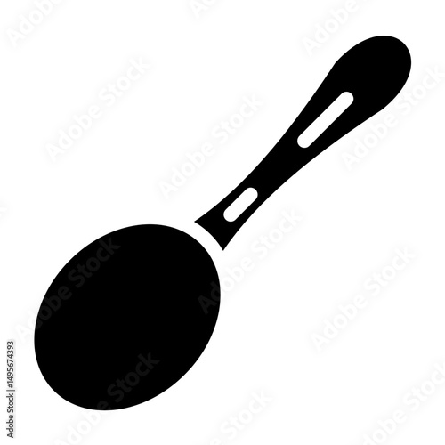 Spoon line icon style