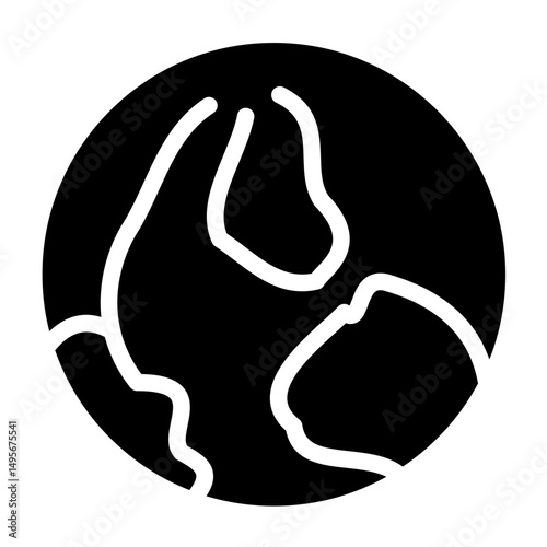 Worldwide Line Icon Style