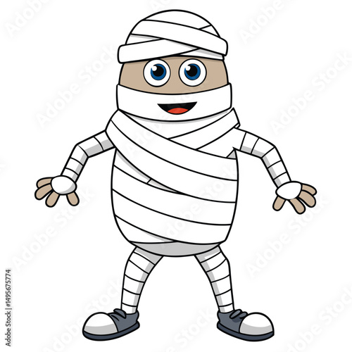Halloween Mummy Skeleton Candy Fun
