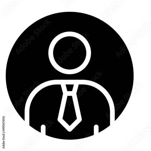 Profile Line Icon Style