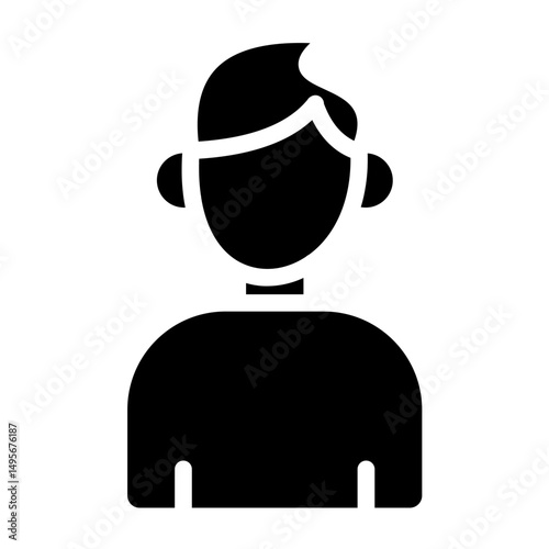 Tourist Line Icon Style