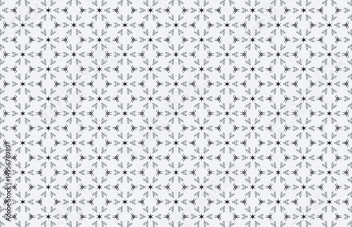 Modern and geometric pattern design for fashion, home decor and textile seamless pattern vector.