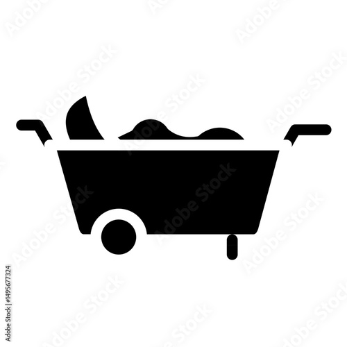Laundry Line Icon Style