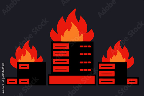 fire and flames