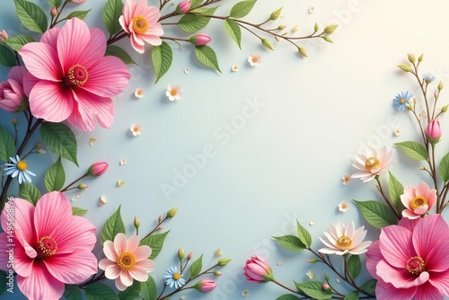 Subtle floral motifs elegantly interweave across a soft background , botanical pattern, pattern