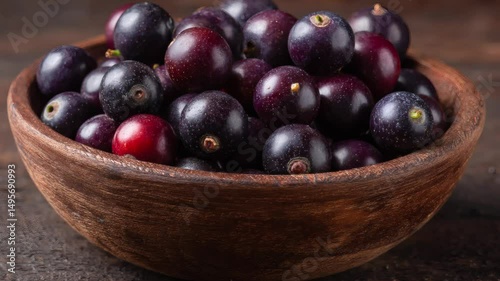 Wallpaper Mural Large bowl full of Brazilian jabuticaba Torontodigital.ca