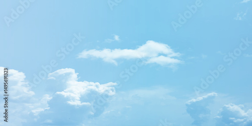 sunny sky blue light watercolor background. Aquarelle painting brush effect card paper textured canvas cloudy smoke space for text, entertaining card, template. aquamarine color graphics illustration