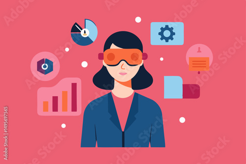 business man and woman