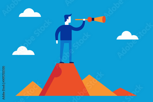 man on the roof