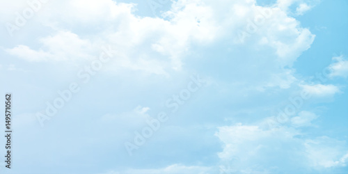 sunny sky blue light watercolor background. Aquarelle painting brush effect card paper textured canvas cloudy smoke space for text, entertaining card, template. aquamarine color graphics illustration