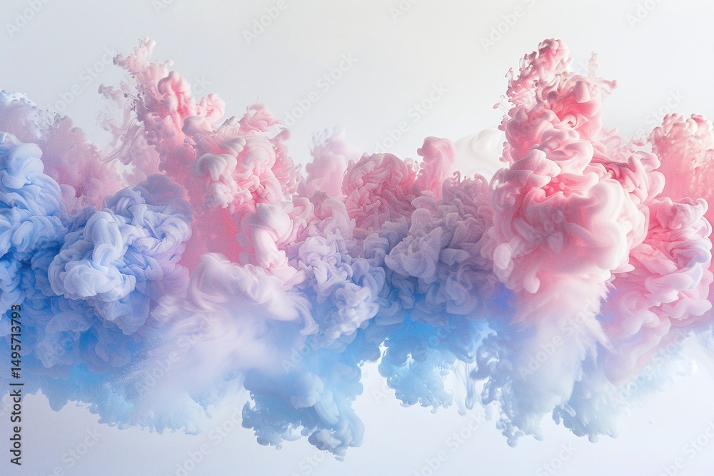 Fototapeta premium Isolated bright color explosion background