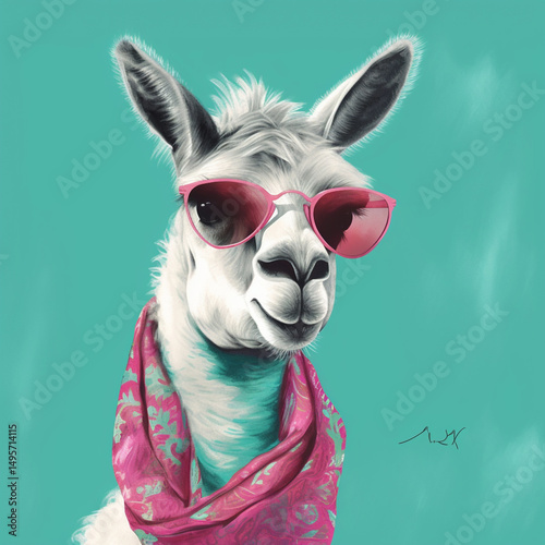  Sassy Llama Style Meets Sunshine