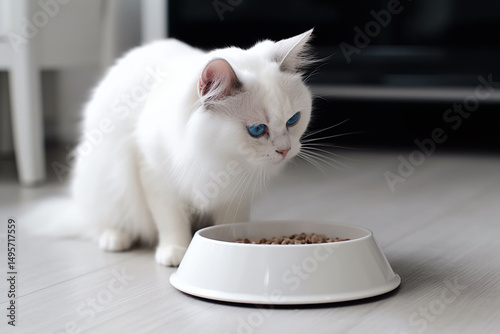  Blue-Eyed Beauty Ready for Dinner