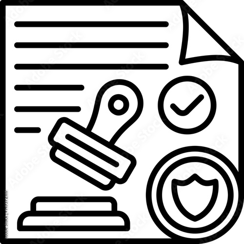 Approval Document Icon
