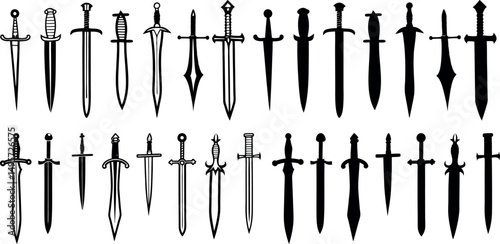 Sword Silhouette Collection