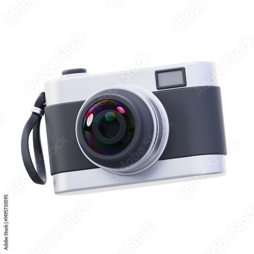 camera 3d illustration