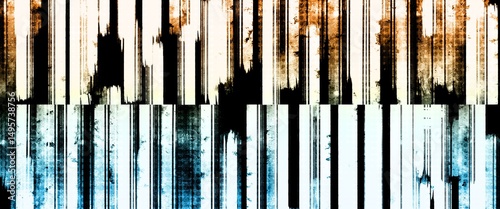 abstract textured background with blue and orange gradient
