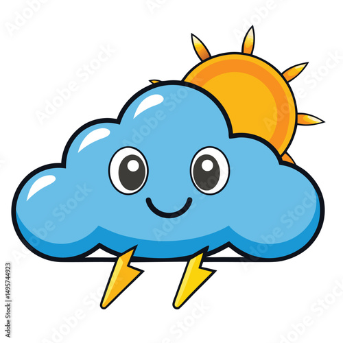 weather icon white background