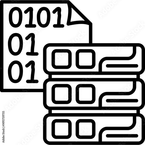 Binary Server Icon