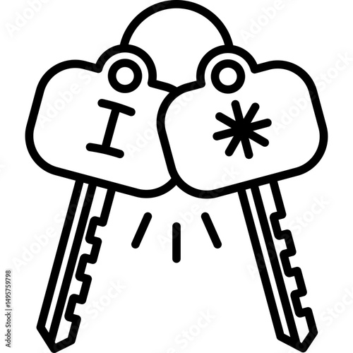 Surrogate Key Icon
