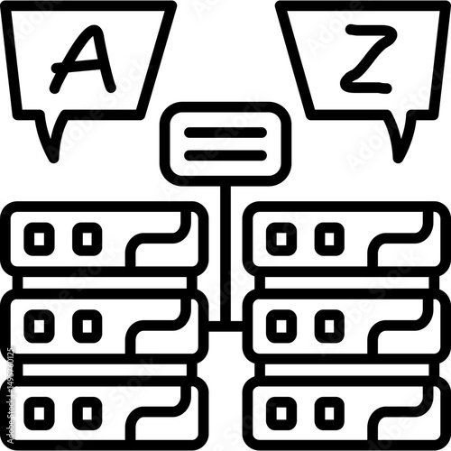 Relational Database Icon