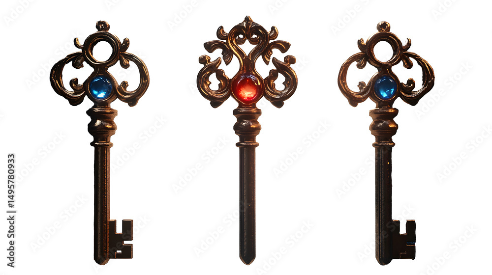 Fototapeta premium The secret key.