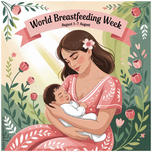 World Breastfeeding Week, 1-7 August 19.eps