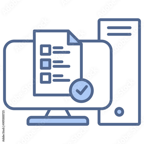 Contextual Understanding Blue Icon