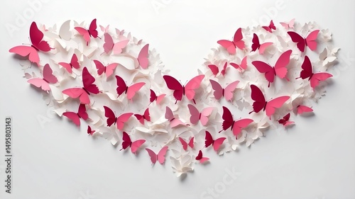 Flight of the Heart: A Symphony of Butterflies