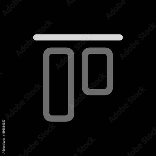 Vertical Align Top Outline